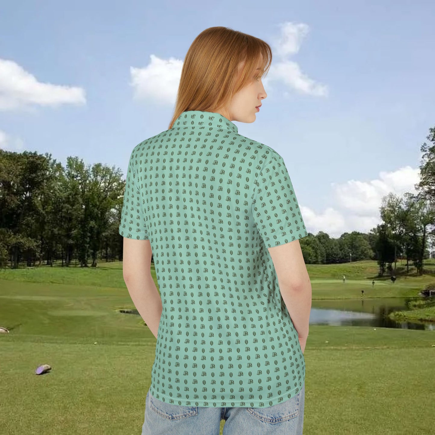 Classic Sasquatch Performance Golf Polo Shirt