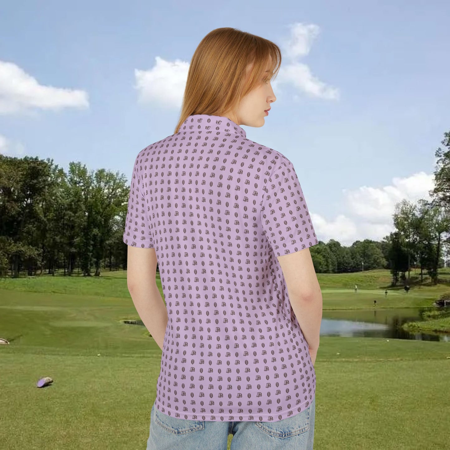Classic Sasquatch Performance Golf Polo Shirt