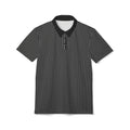 Into The Unknown Alien Golf Polo Shirt Silver/Teal