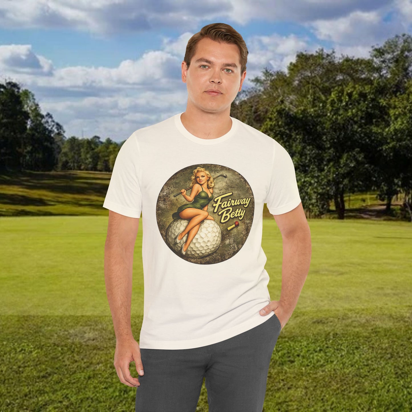Fairway Betty Vintage Pin-Up Tee