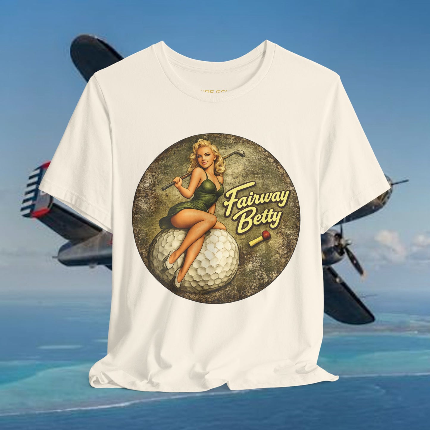 Fairway Betty Vintage Pin-Up Tee