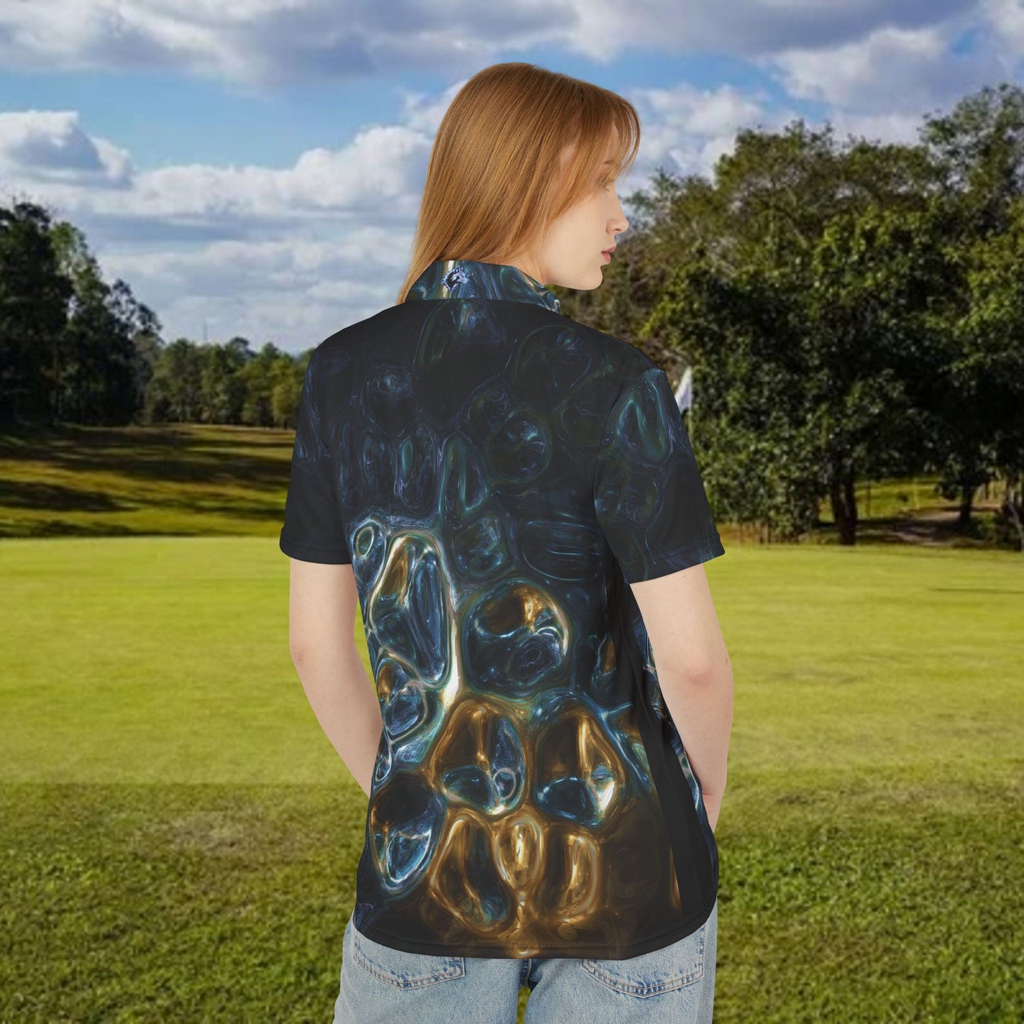 Phantom Orbit Performance Golf Polo
