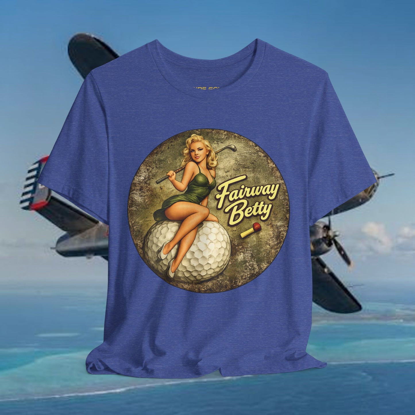 Fairway Betty Vintage Pin-Up Tee