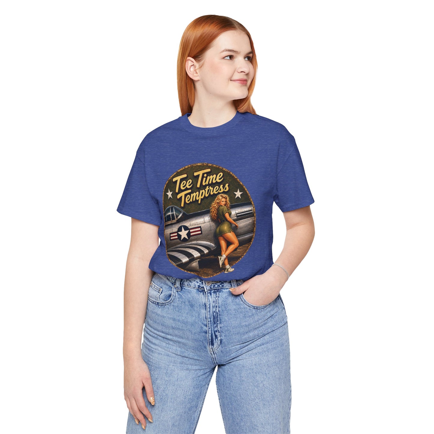 Tee Time Temptress Vintage Pin-Up Tee