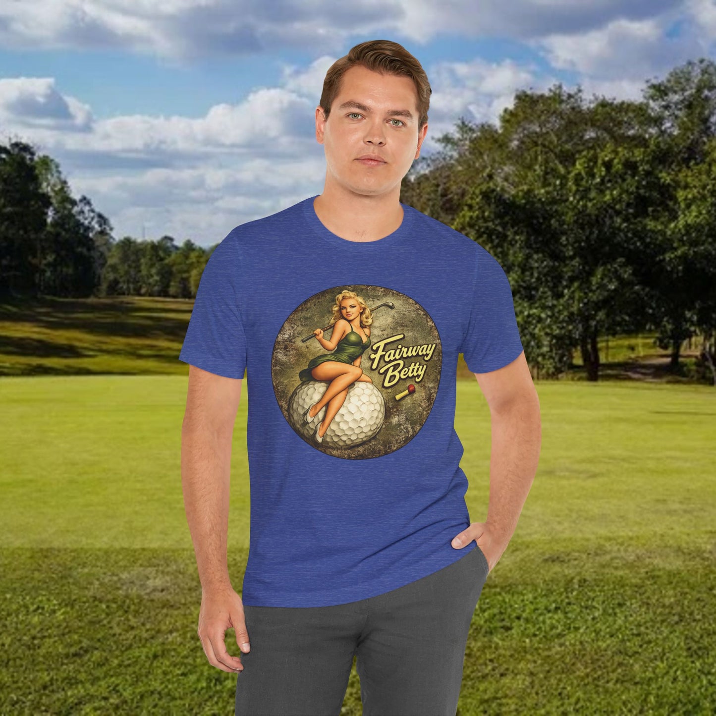 Fairway Betty Vintage Pin-Up Tee
