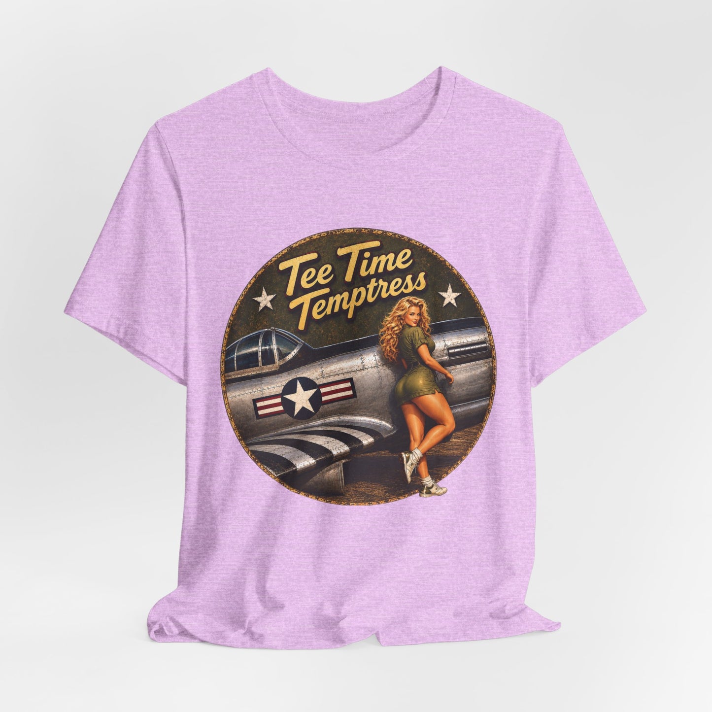 Tee Time Temptress Vintage Pin-Up Tee