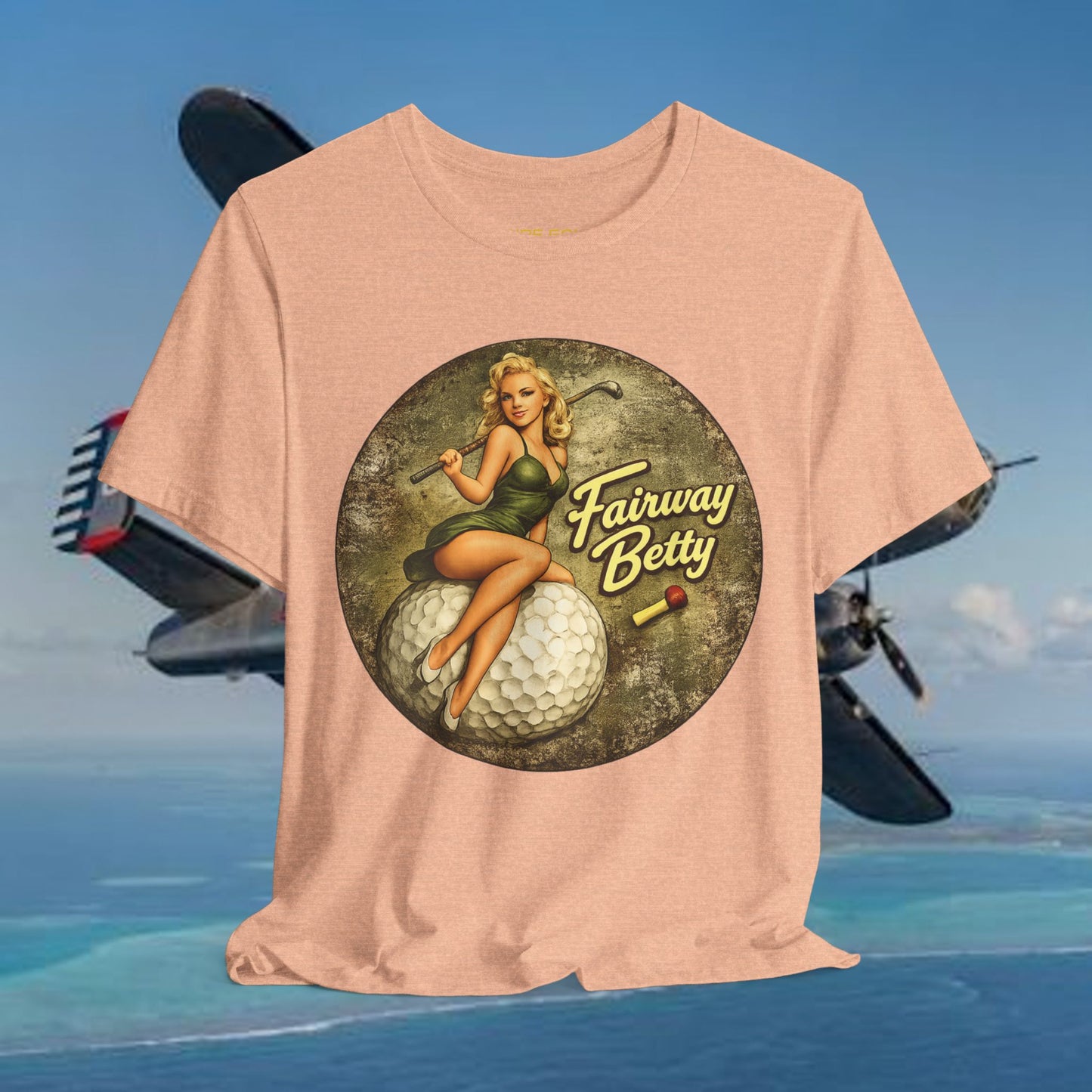Fairway Betty Vintage Pin-Up Tee