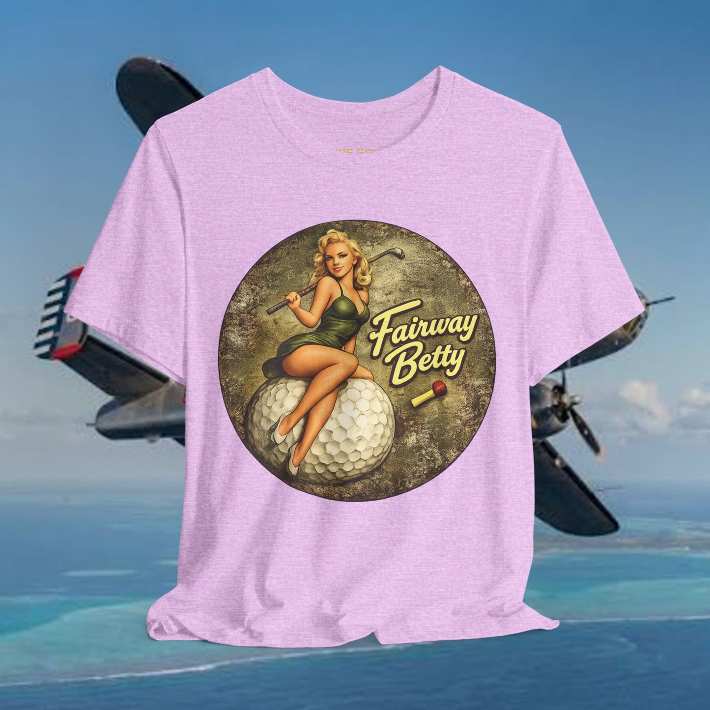 Fairway Betty Vintage Pin-Up Tee