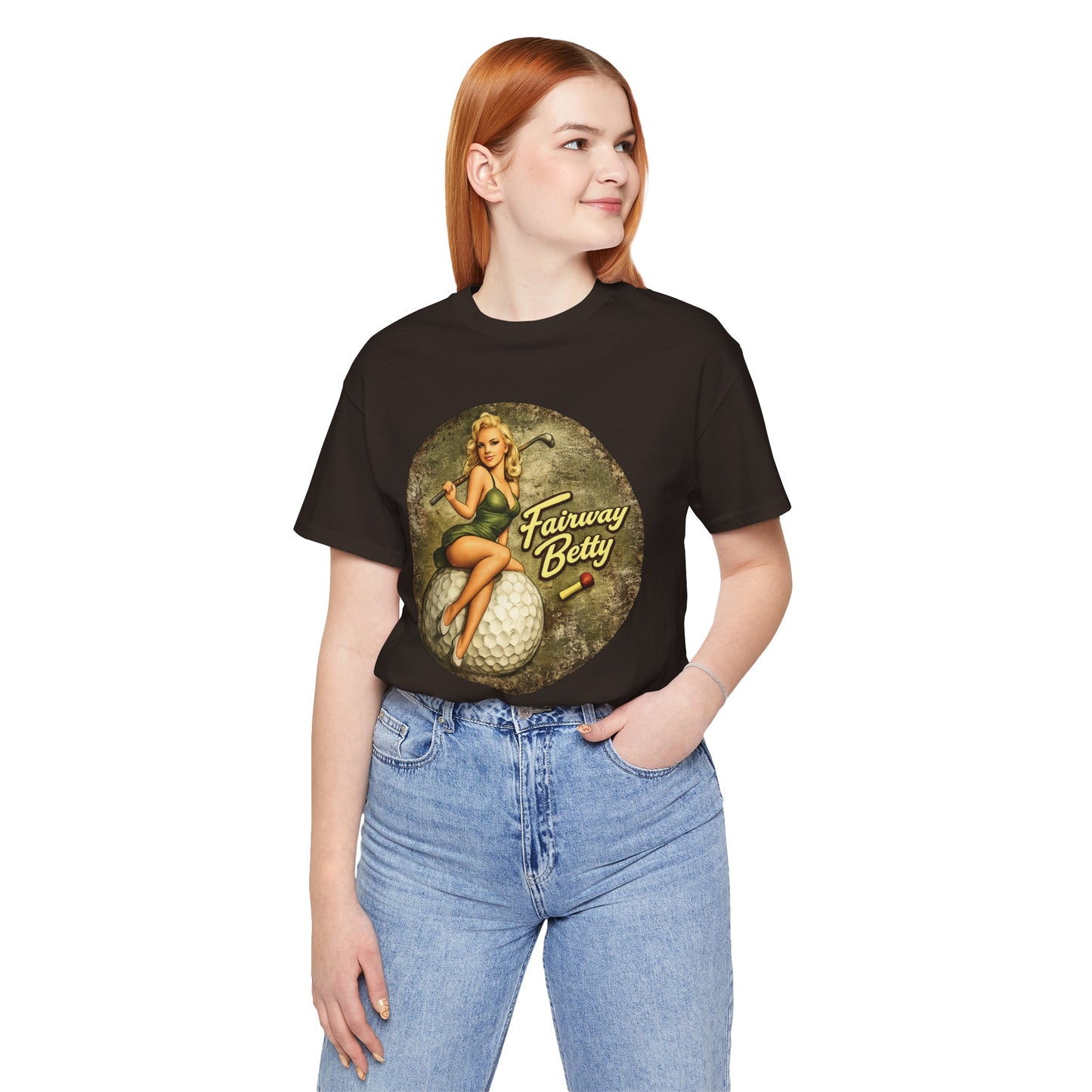 Fairway Betty Vintage Pin-Up Tee