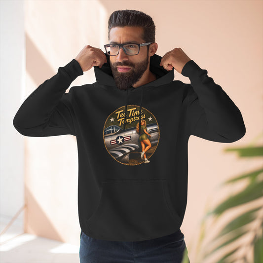 Tee Time Temptress Vintage Pinup Hoodie