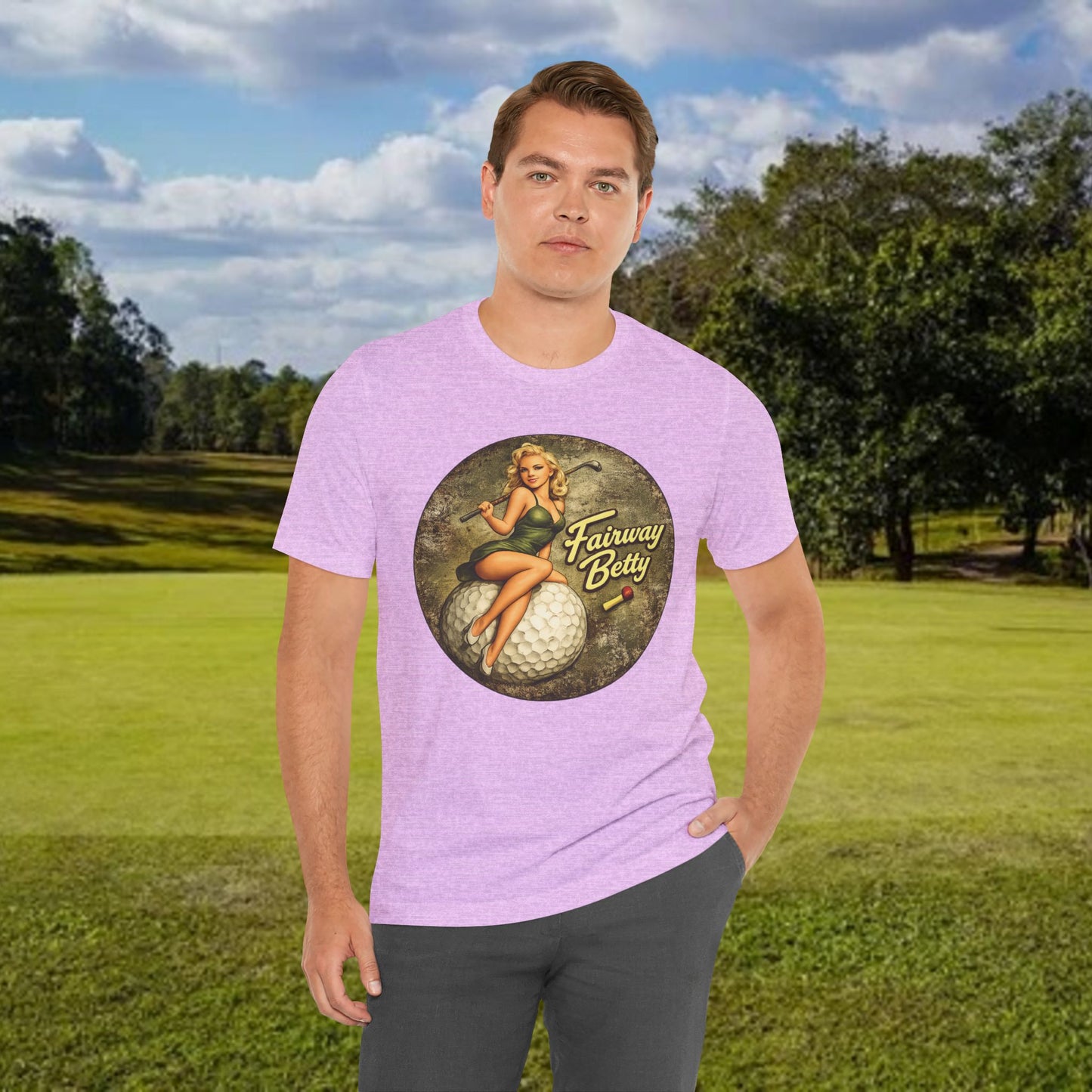 Fairway Betty Vintage Pin-Up Tee