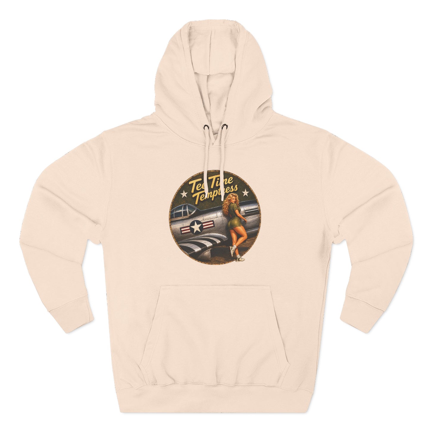 Tee Time Temptress Vintage Pinup Hoodie