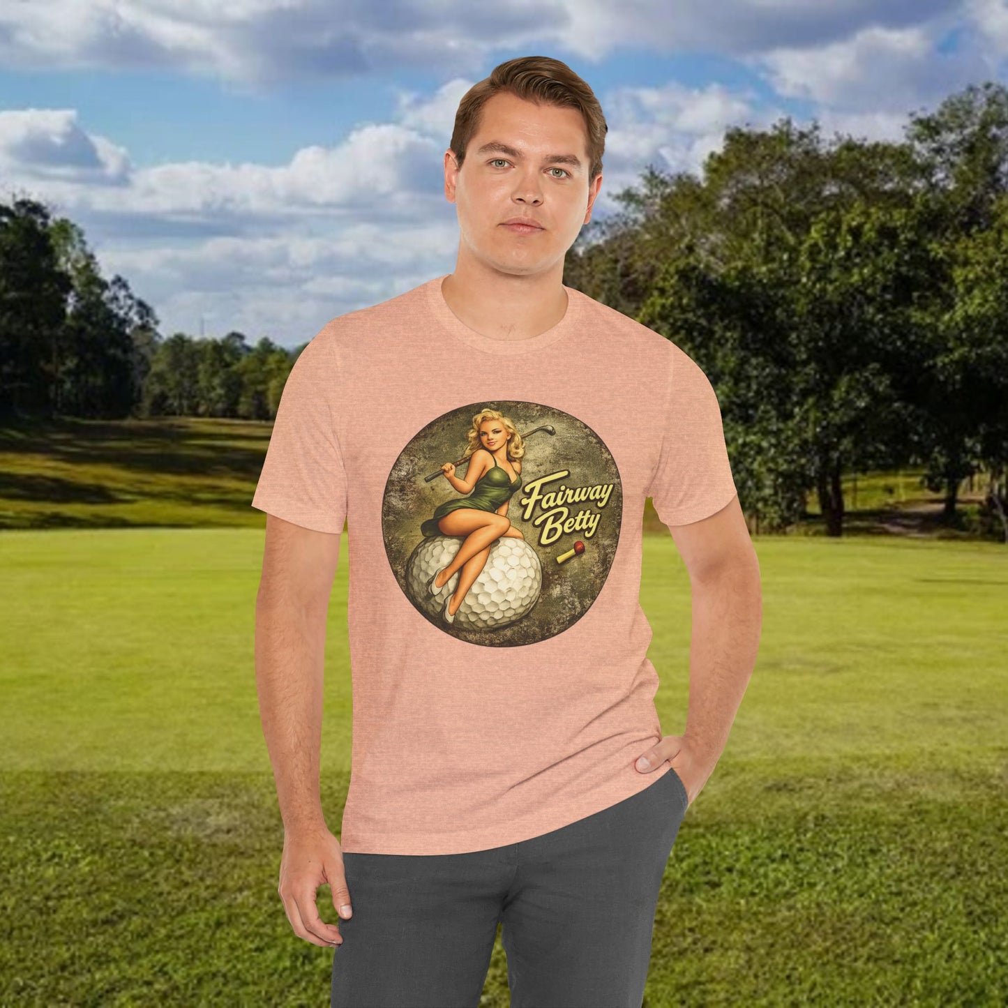 Fairway Betty Vintage Pin-Up Tee