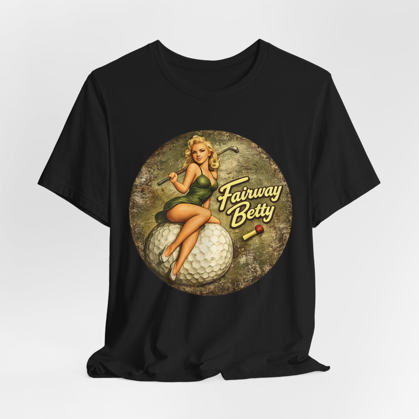 Fairway Betty Vintage Pin-Up Tee