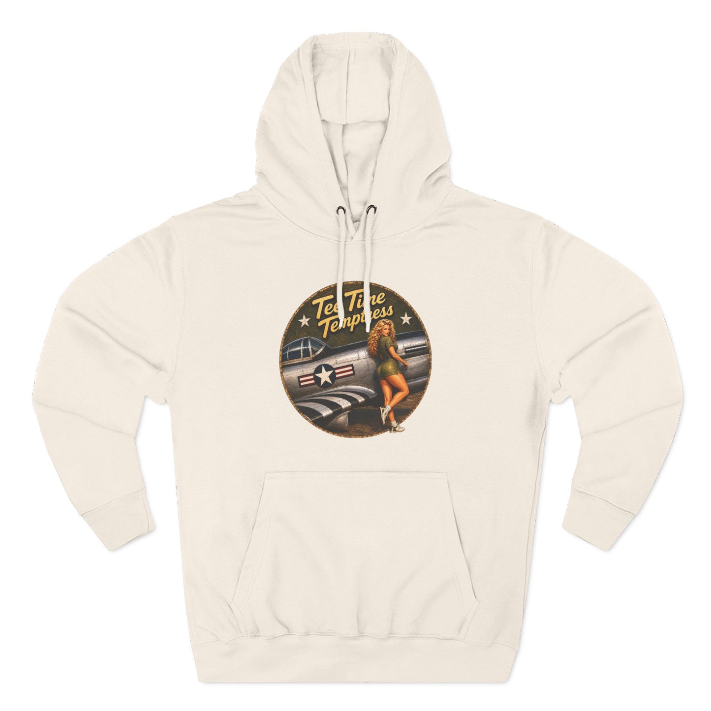 Tee Time Temptress Vintage Pinup Hoodie