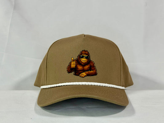 Bigfoot Approves Golf Hat